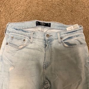 Light blue skinny jeans